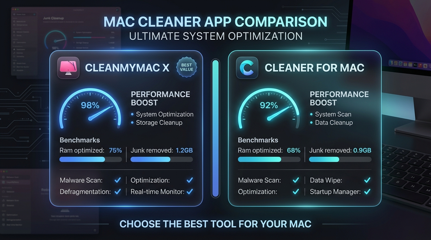 Mac Cleaner Comparison