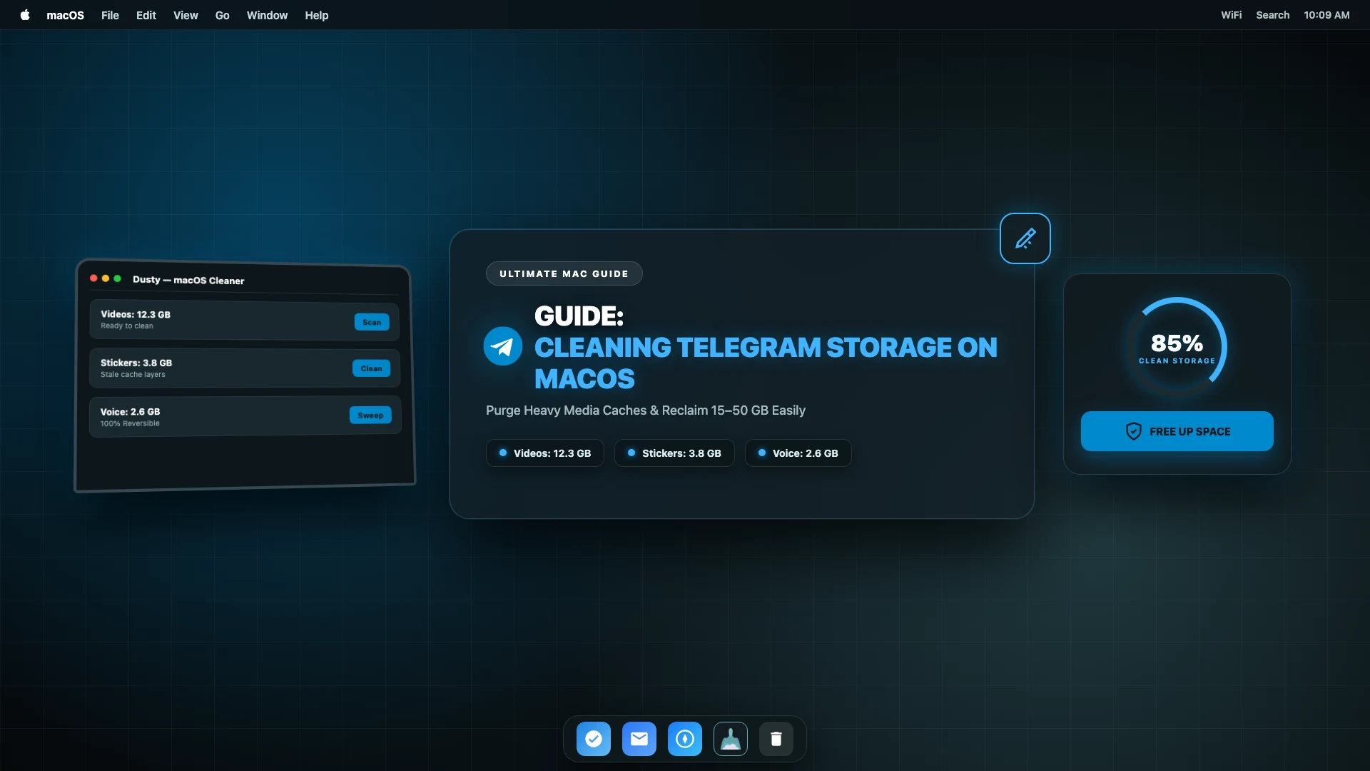 Telegram Cache Clean Mac